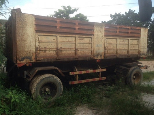 ขายหางพ่วงดั้มสามมิตร FTD1-83002 พร้อมใช้งาน สนใจโทร 081-9701072