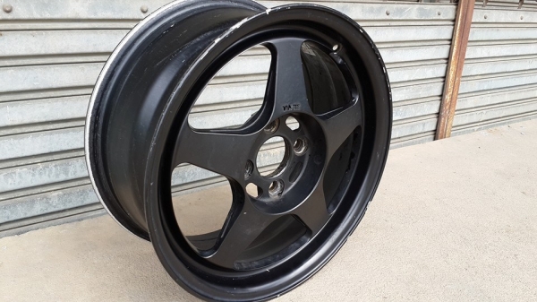 เศษแม็ก มีวงเดียว Spoon ขอบ 15 4รู100 กว้าง 6.5 ออฟ 40