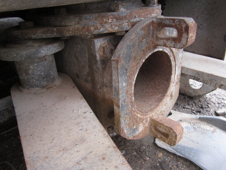 มาอีกตัวครับ - เครื่องปั๊ม ยิงปูน คอนกรีต ผสมหิน ท่อส่ง 5 นิ้ว มือสองเก่านอก