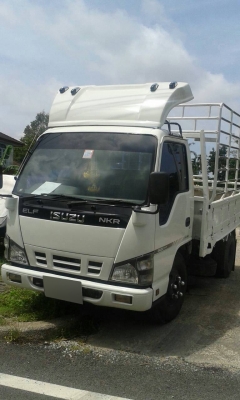 รถ6ล้อ กระบะคาโก้ ยี่ห้อ ISUZU NKR ปี49