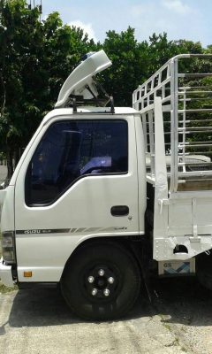 รถ6ล้อ กระบะคาโก้ ยี่ห้อ ISUZU NKR ปี49