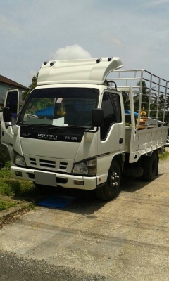 รถ6ล้อ กระบะคาโก้ ยี่ห้อ ISUZU NKR ปี49