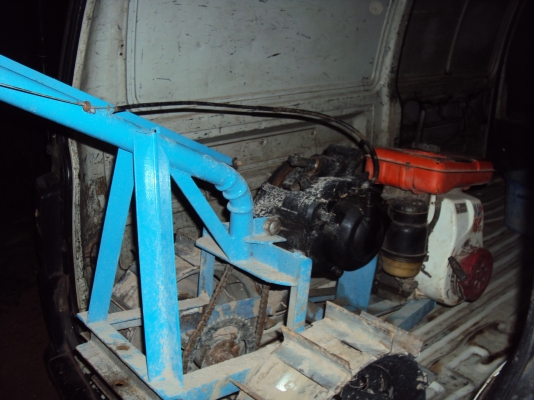 ขายรถไถทำเอง คันเล็ก(ขายไอเดีย)