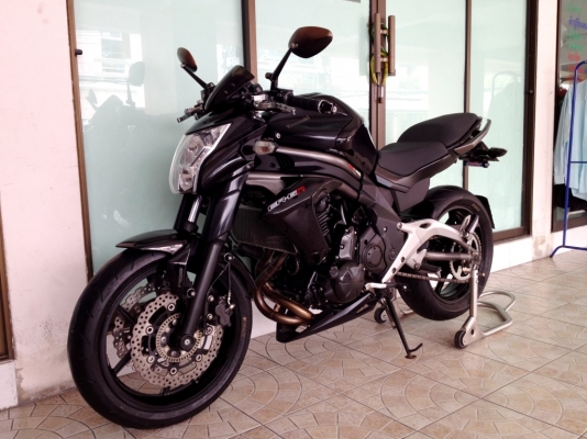 ขาย Kawasaki  ER6N ปี2012 สวยๆแต่งเพียบ ท่อfull พร้อมทะเบียน  ราคา215000บด่วนๆ