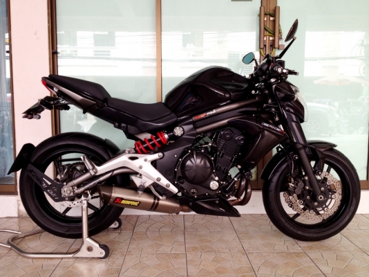 ขาย Kawasaki  ER6N ปี2012 สวยๆแต่งเพียบ ท่อfull พร้อมทะเบียน  ราคา215000บด่วนๆ