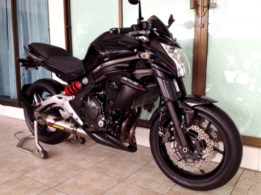 ขาย Kawasaki  ER6N ปี2012 สวยๆแต่งเพียบ ท่อfull พร้อมทะเบียน  ราคา215000บด่วนๆ