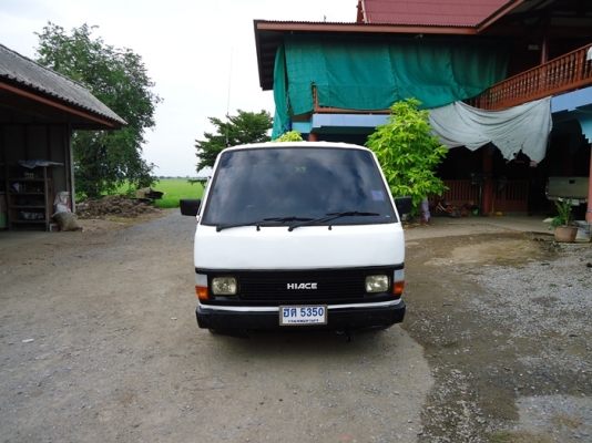 รถตู้  Toyota  hiace  เครื่องดี  1 jz  แก็ส lpg  ขับดี ประหยัด  กระจกไฟฟ้า