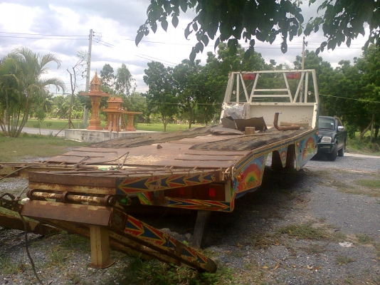 พื้นเทเลอร์ขึ้นรถเกี่ยว ติด 10 ล้อ สวยๆๆๆ