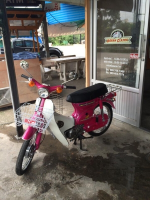 ขายc70สีชมพูบานเย็นเครื่องเดิมปัดเงาทะเบียนเอกสารชุดโอน(ร้านโบราณคลาสสิคเจ้าเก่า)กทมไลท์บางแคโทร0897661966