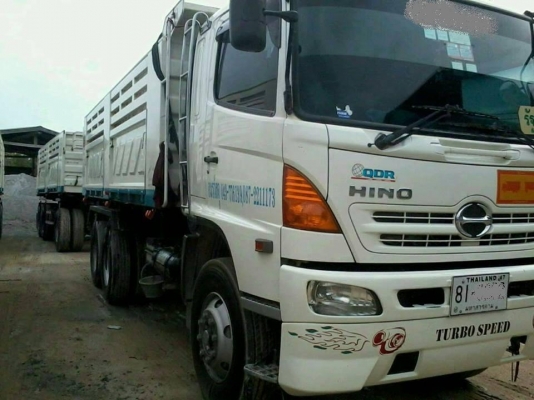 ***ขายแล้วครับขอบคุณ Truck2hand ขาย22ล้อพ่วงดั้มแม่ลูก สวยๆ HINO MEGA SERIE500 330 ปี54 FM1ANKD AO9C-330HP เครื่องเดิมเกียร์เดิม แห้งจัด แรงจริง ไม่มีเยิ้ม ช่วงล่างเดิมคัสซีสวยเดิมๆไม่มีบวม กระบะดั้มเหล็ก SMM สภาพสวย พื้นสวยข้างสวยไม่มีโก่งไม่มีบวม ดั้มดี