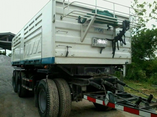 ***ขายแล้วครับขอบคุณ Truck2hand ขาย22ล้อพ่วงดั้มแม่ลูก สวยๆ HINO MEGA SERIE500 330 ปี54 FM1ANKD AO9C-330HP เครื่องเดิมเกียร์เดิม แห้งจัด แรงจริง ไม่มีเยิ้ม ช่วงล่างเดิมคัสซีสวยเดิมๆไม่มีบวม กระบะดั้มเหล็ก SMM สภาพสวย พื้นสวยข้างสวยไม่มีโก่งไม่มีบวม ดั้มดี