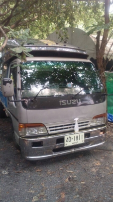 รถ isuzu เครื่อง4BD1 เทอรโบอินเตอร์ หัวกาตูนร์ เพาเวอร์ แอร์ แชสซี ks32 5.10m. จดปี 36