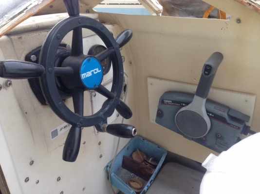 ขายเรือยามาฮ่า 23 ฟุต เครื่องยามาฮ่า 90 แรง 100,000 บาท ลดราคาก่อนระเบิดอะไหล่