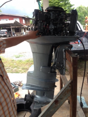 ขายเรือยามาฮ่า 23 ฟุต เครื่องยามาฮ่า 90 แรง 100,000 บาท ลดราคาก่อนระเบิดอะไหล่