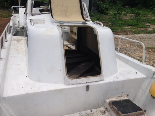 ขายเรือยามาฮ่า 23 ฟุต เครื่องยามาฮ่า 90 แรง 100,000 บาท ลดราคาก่อนระเบิดอะไหล่