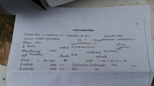 ขายรถกระบะอีซูซุ ดีแมกซ์ ปลายปี47 แค็ป 2500 TURBO สภาพเดิมๆๆไม่เคยเคม เครื่องดี สภาพพร้อมใช้งานรถบ้าน ขายรถกระบะอีซูซุ ดีแมกซ์ ปลายปี47 แค็ป 2500 TURBO สภาพเดิมๆๆไม่เคยเคม เครื่องดี สภาพพร้อมใช้งานรถบ้าน