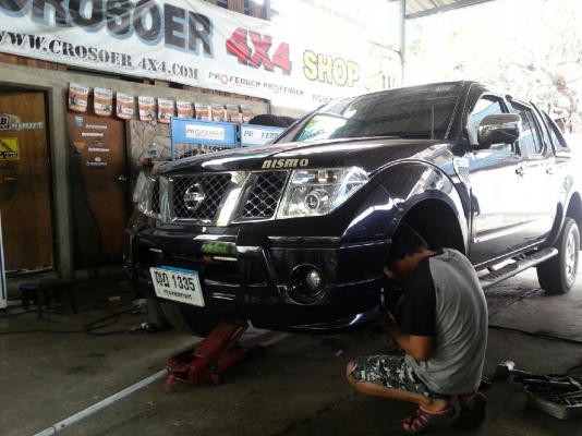 ชุดอัพเกรดช่วงล่าง NissanNavara by Shock Profender