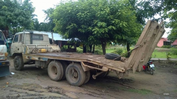 ***ขายแล้วครับขอบคุณ Truck2hand ขาย10ล้อ2เพลาหางปลา/เทเลอร์ ขึ้นรถเกี่ยว ราคาเบาๆ NISSAN UD CW30 เครื่อง NISSAN PD6-T 260แรง 6สูบ ถอดโบออก เครื่องแห้ง แรงๆ แน่นๆ เกียร์เดิม ดีไม่หลุด ช่วงล่าง2เพลาเดิมใหญ่ๆ คัสซีสวยเดิมใหญ่ๆ ไม่ปะไม่ดาม หางสภาพดี มีหางพับไ