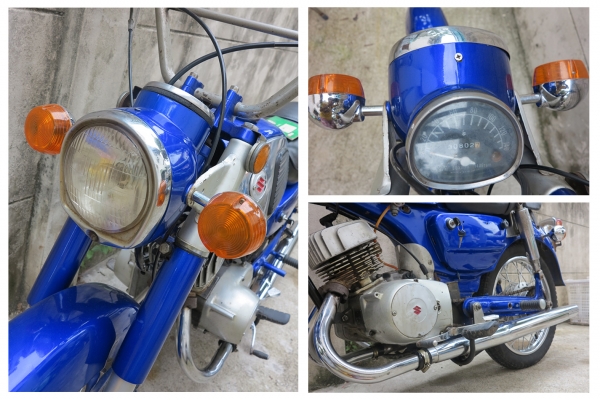 Suzuki K125   สีใหม่ๆ  มีทะเบียน ราคาเบาๆ  18,500 บาท