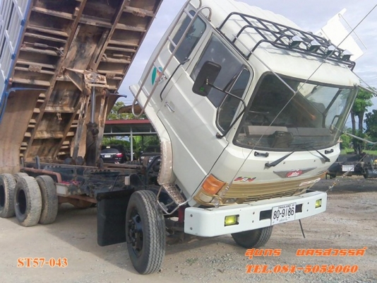 ขายด่วน รถบรรทุก 10 ล้อ HINO FM18 195 แรง สภาพเดิมๆ สวย พร้อมใช้งาน