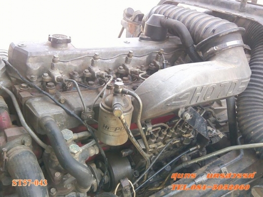 ขายด่วน รถบรรทุก 10 ล้อ HINO FM18 195 แรง สภาพเดิมๆ สวย พร้อมใช้งาน