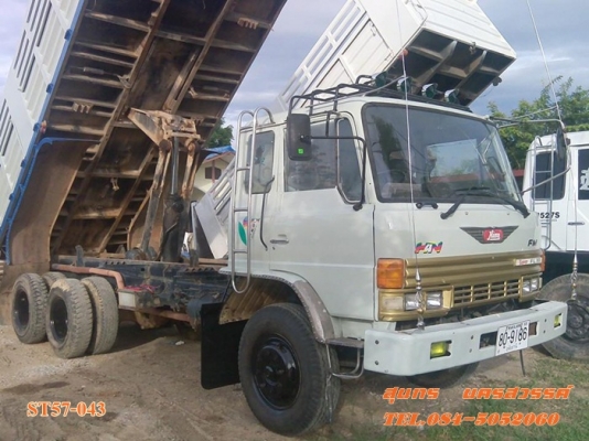 ขายด่วน รถบรรทุก 10 ล้อ HINO FM18 195 แรง สภาพเดิมๆ สวย พร้อมใช้งาน