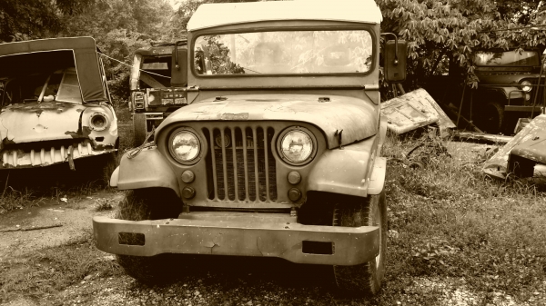 jeep โบราณ