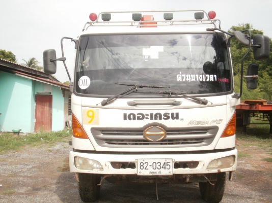 รถบรรทุกติดเครน