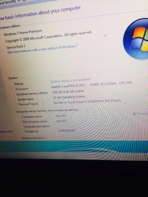 nootbook Asus Corei5 nootbook Asus Corei5