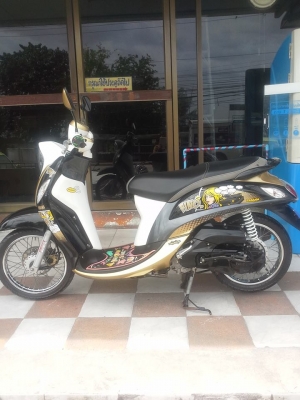 รถสวย ขับนิ่มดีมากๆ Yamaha Fino FI ปี 2556 ระบบหัวฉีดใหม่ล่าสุด รุ่น Premium