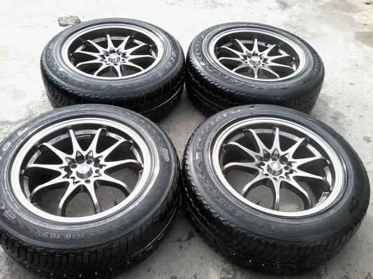 ขอบ18กว้าง 8.5-9.5พร้อมยาง