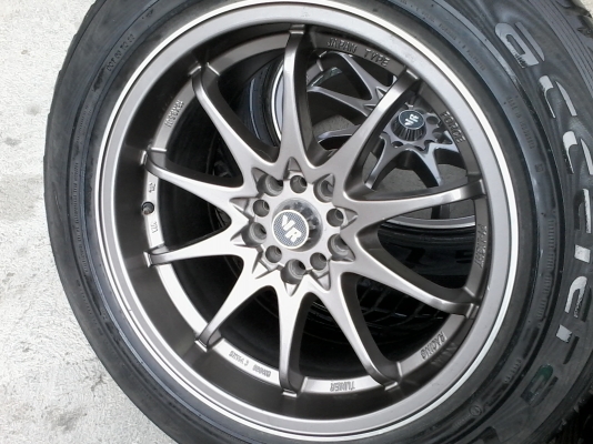 ขอบ18กว้าง 8.5-9.5พร้อมยาง