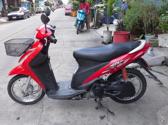 Suzuki Step ปี 50 สีแดง รถบ้าน เครื่องเดิม แน่นๆ ชุดสีสวย เล่ม เอกสาร