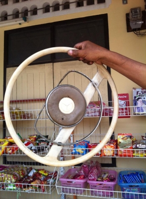 พวงมาลััยเบ้นซ์ "งาขาว" คอเล็กพร้อมคอ