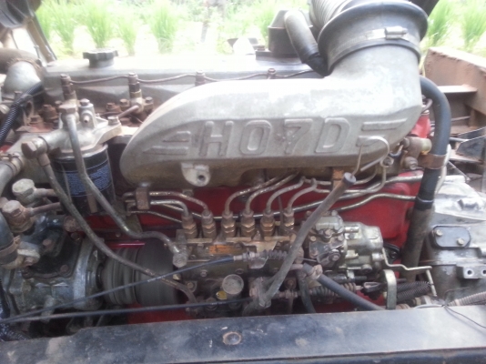 ขาย Hino หน้ายักษ์ Ho7d 195 แรงไม่โบ ทิฟฟี่ พาวเวอร์ แอร์เย็น เฟืองท้ายFuso ยาง900/20 กระบะดั๊ม 360 m. 6ตัน เล่มเอกสารครบ