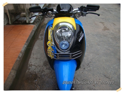 ขาย Scoopy-i รถบ้านมือเดียวปี 54 เล่มพร้อมโอน