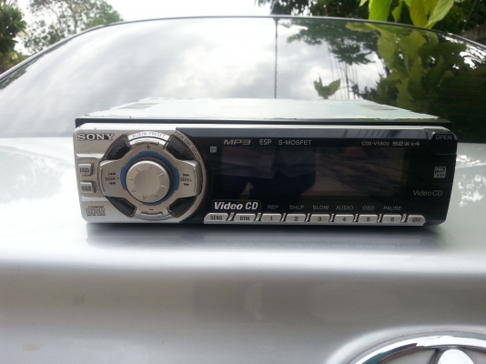 วิทยุ SONY  vcd  cd  mp3