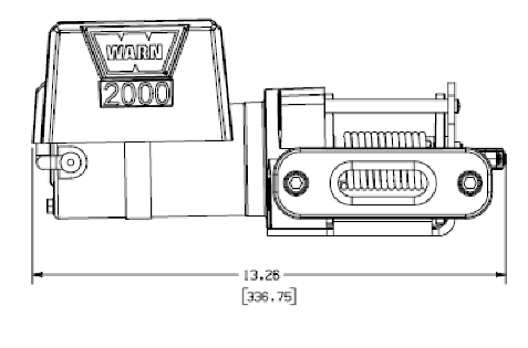ขาย วินซ์ไฟฟ้า WARN DC2000