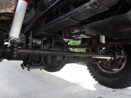 TOYOTA HILUX TIGER CAB วางคานแข็ง