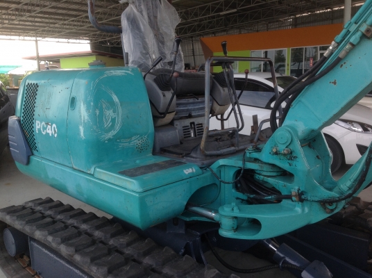 ขายรถแบคโฮ KOMATSU รุ่นPC40-7 มือสองญี่ปุ่น ไม่เคยใช้งานในไทย