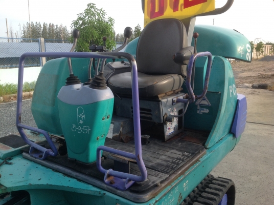 ขายรถแบคโฮ KOMATSU PC20-7E แทร็กยาง มือสองญี่ปุ่น