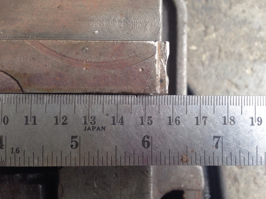 ขายปากกาแท่นมิลลิ่ง Vertex ขนาด 6 นิ้ว สภาพดี ปากสวย พร้อมใช้งานครับ