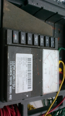 เครื่องตรวจสอบความต้านทานดิน