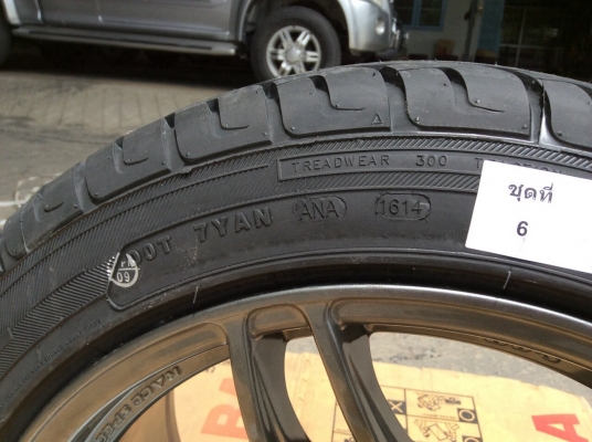 ขายล้อแม็กใหม่+ยางใหม่ขอบ17ใส่รถกระบะ5รูและ6รู