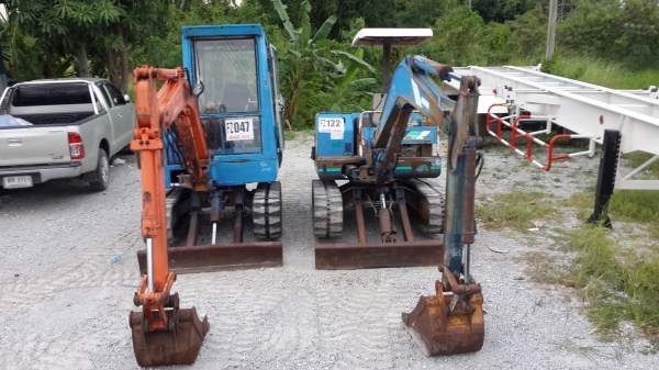 ขายรถขุดkubota...kh027..มีตู้