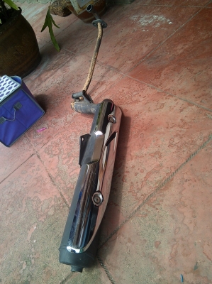 ท่อไอเสีย wave110i    ขาย 1,000