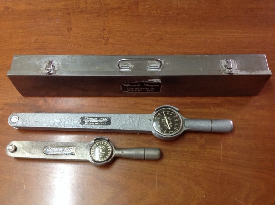 ขายประแจปอนด์ ANTIQUE VINTAGE APCO 1/2" ทั้งชุดพร้อมกล่องเหล็ก