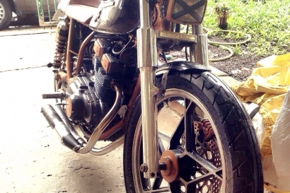 Suzuki Gsx250 แต่งแนว Custom cafe racer ทะเบียนแท้ ถูกๆ