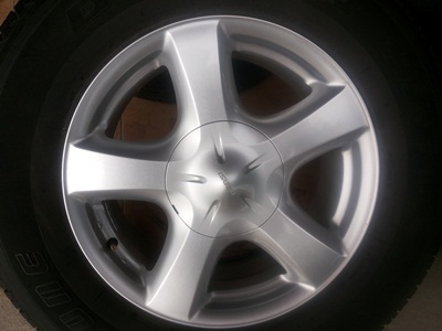 ขายล้อแม็กISUZU All New Vcross ขอบ17 พร้อมยาง ปี 14 1 ชุด