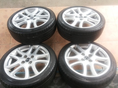 ขายล้อแม็กซ์ Mazda 2 Sport (Top) 16ยาง195/45/16 4 ล้อ
